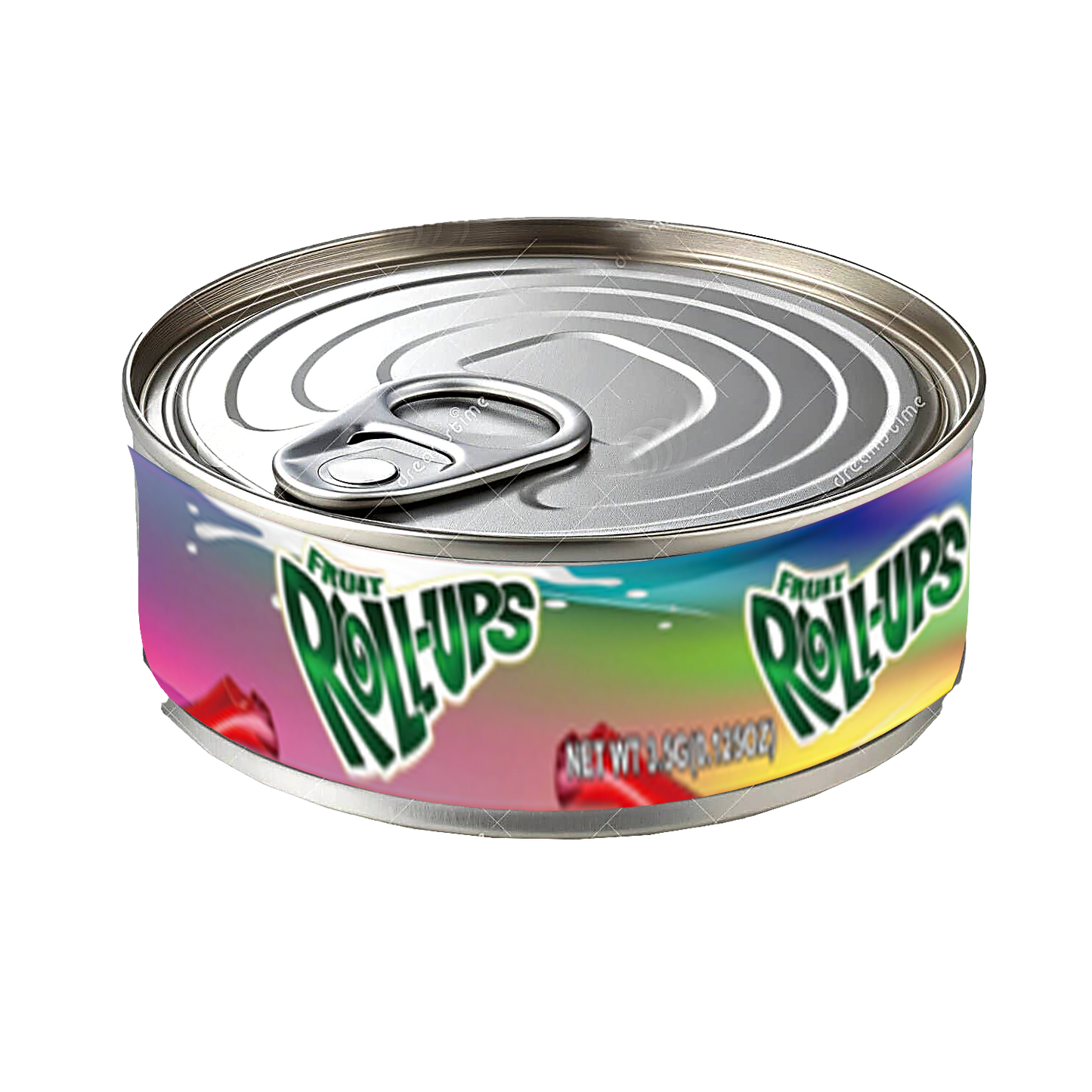 3.5g Tin Can Container - (12 Count) Fruit Roll-Ups