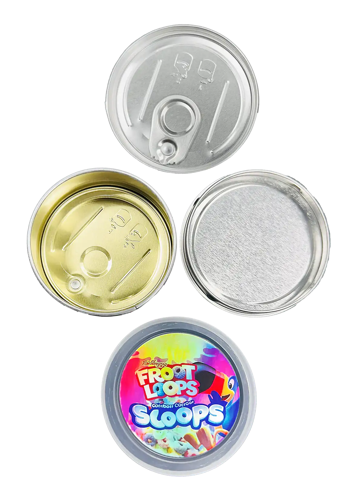 3.5g Tin Can Container - (12 Count) Scoops Froot Loops