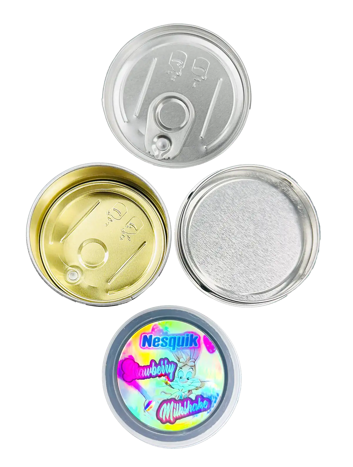 3.5g Tin Can Container - (12 Count) Nesquik Strawberry Milkshake