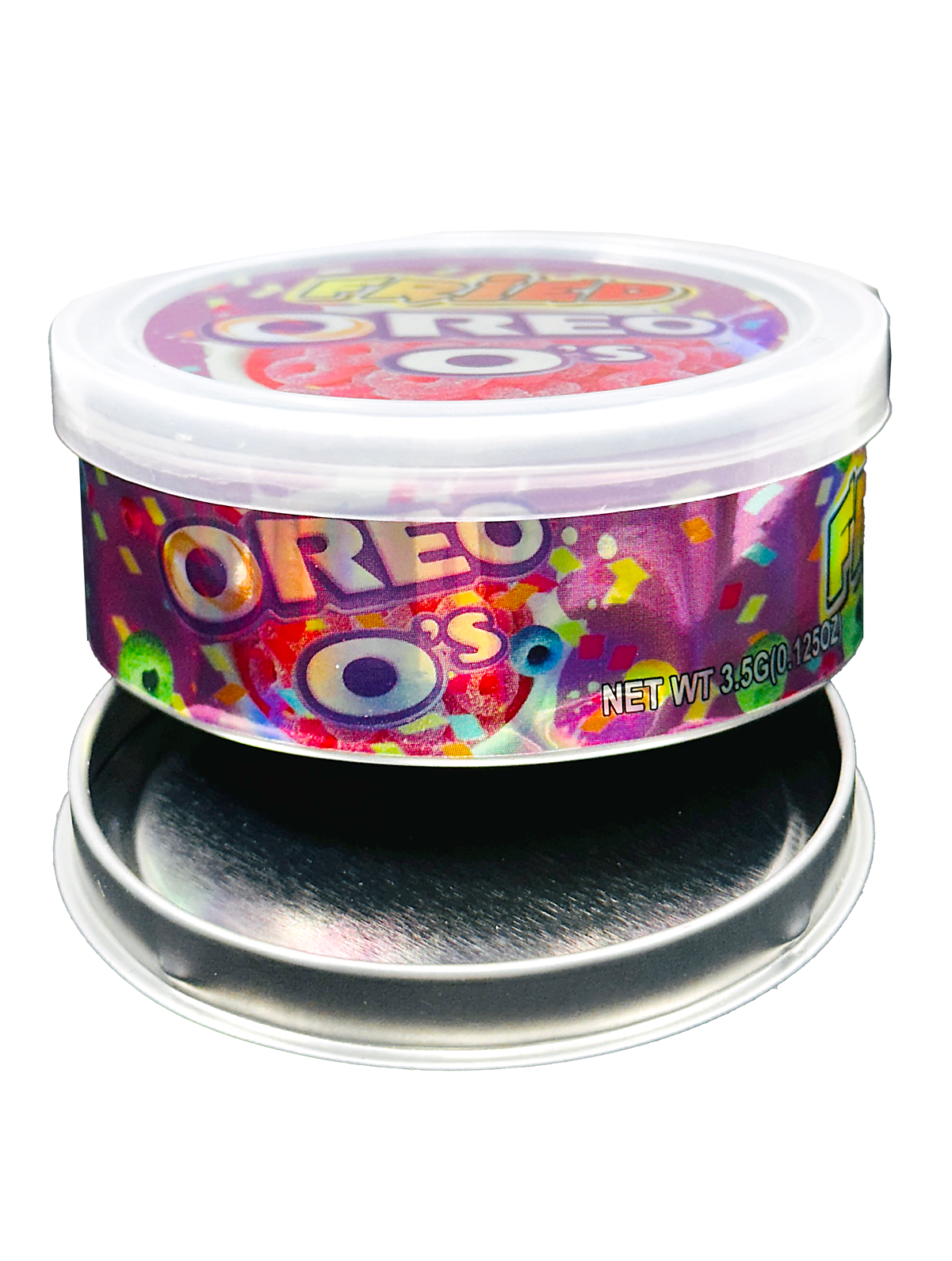 3.5g Tin Can Container - (12 Count) Oreo O's Fried