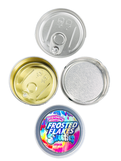 3.5g Tin Can Container - (12 Count) Frosted Flakes Sweeties