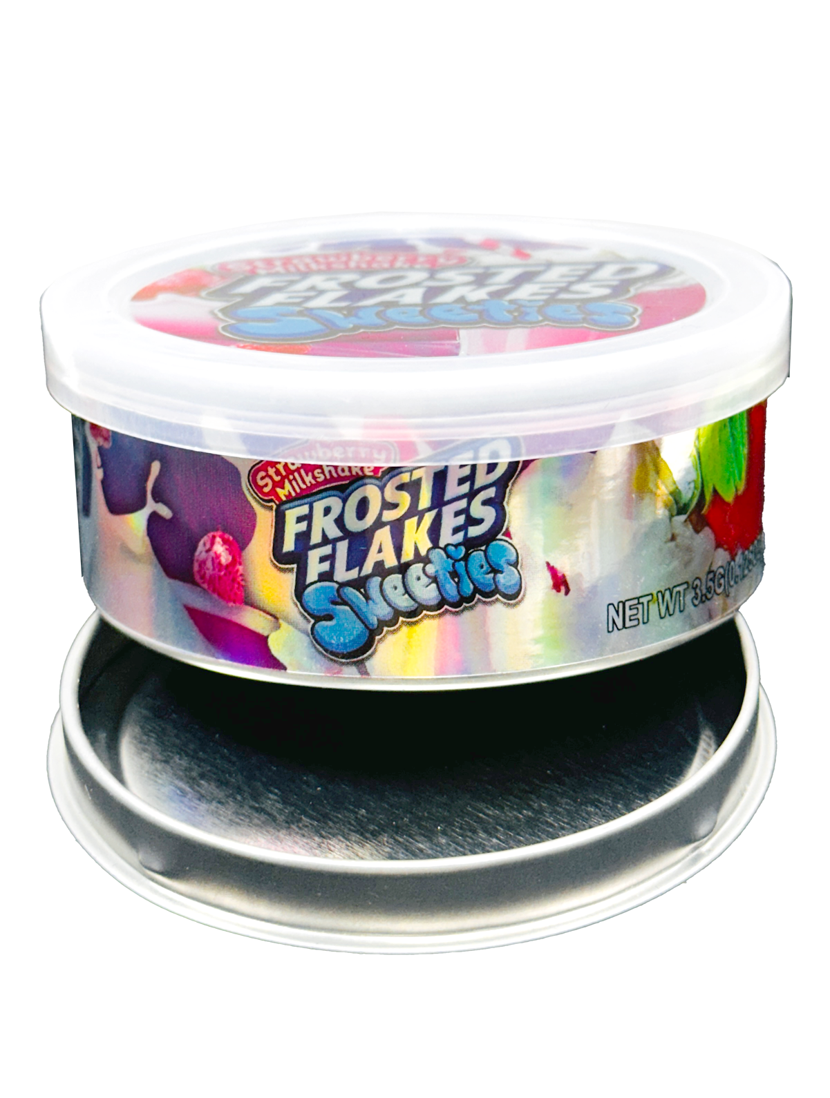 3.5g Tin Can Container - (12 Count) Frosted Flakes Sweeties