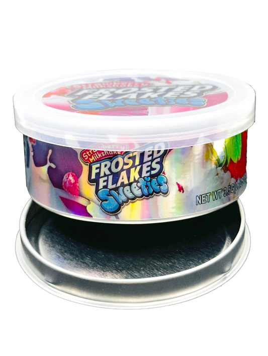 3.5g Tin Can Container - (12 Count) Frosted Flakes Sweeties