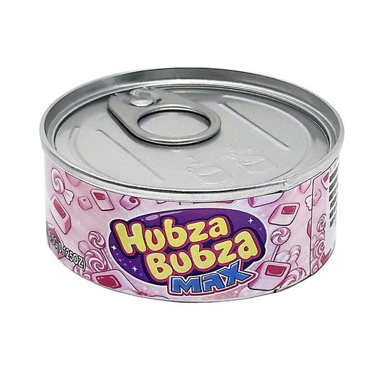 12 Pack - 3.5G Tin Can Style Metal Pull-Top Decorative Storage Containers with Lids - Hubza Bubza Max