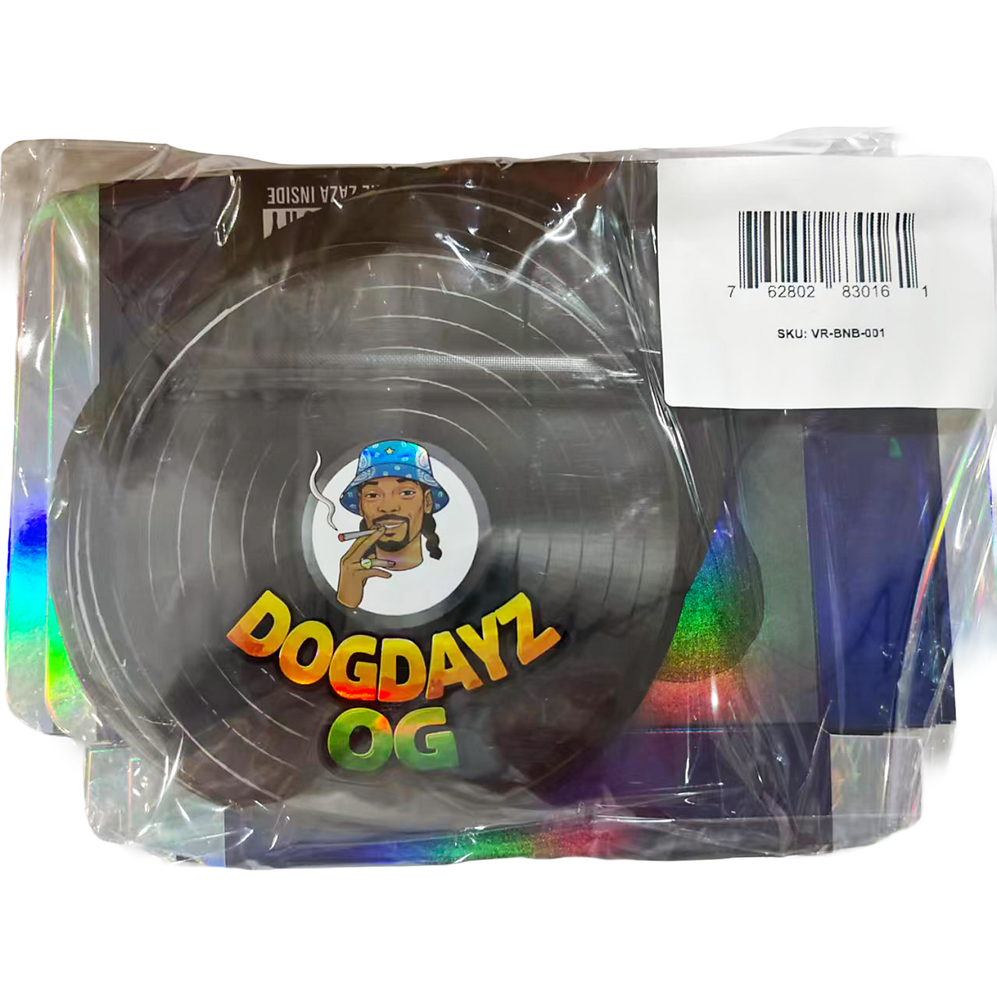 12 Pack – 3.5g Vinyl Record Style Mylar Bags with Matching Boxes - Dogdayz OG