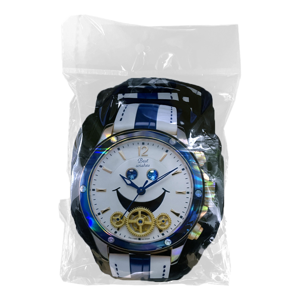 (50 Count)  3.5 Blue Smiley Gear Watch