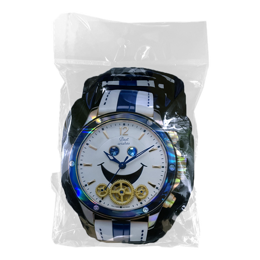 (50 Count)  3.5 Blue Smiley Gear Watch