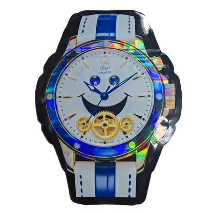 50 Count | 3.5 Size Watch-Shaped Mylar Bags