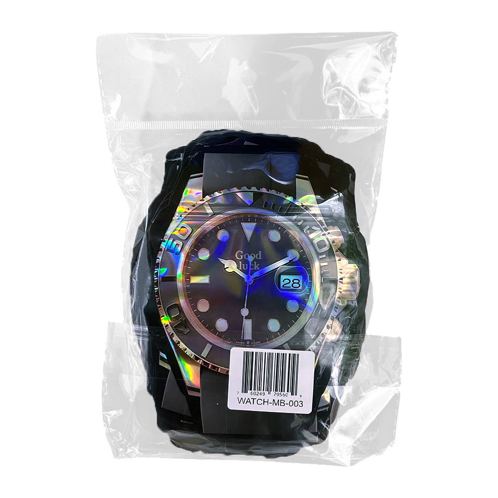 (50 Count)  3.5 Black Diver Classic Watch