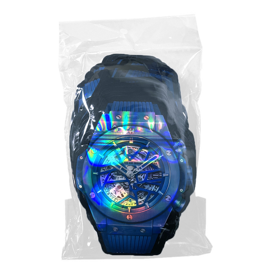 (50 Count)  3.5 Blue Skeleton Tech Watch