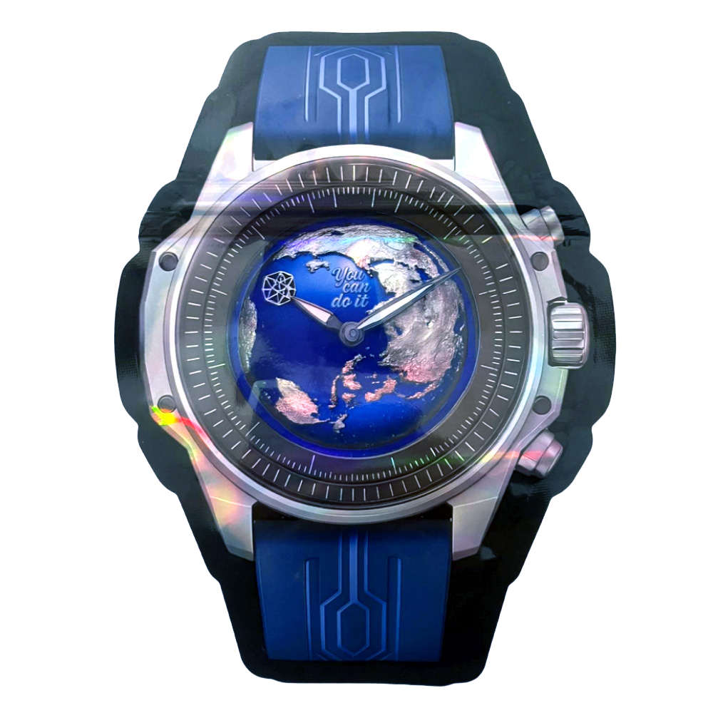 (50 Count) 3.5 Earth Globe Timekeeper Watch