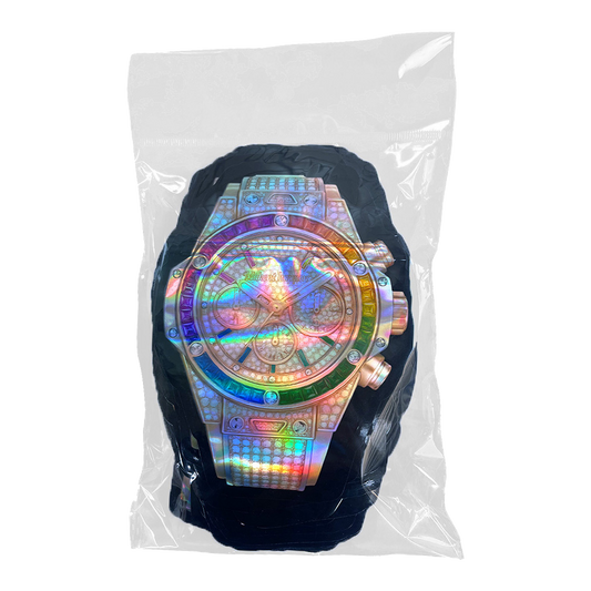 (50 Count)  3.5 Iced Rainbow Luxe Watch