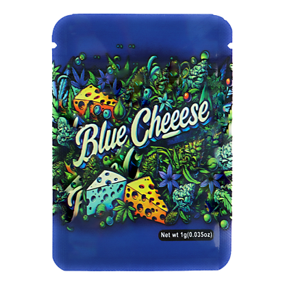 1g Exotic Mylar Bag - Blue Cheese (100 Count)