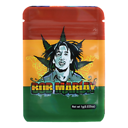 1g Exotic Mylar Bag - Bob Marley (100 Count)