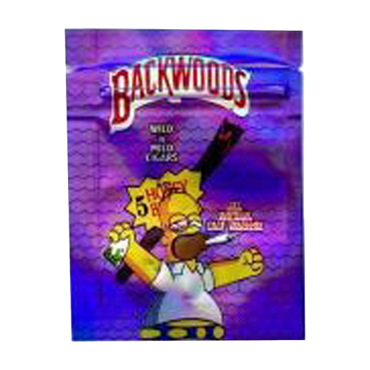 1g Exotic Mylar Bag - Backwoods Homer Simpson (100 Count)