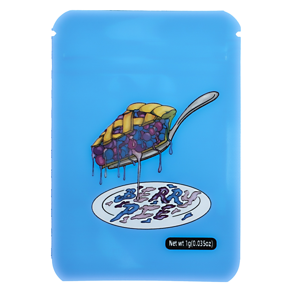 1g Exotic Mylar Bag - Berry Pie (100 Count)