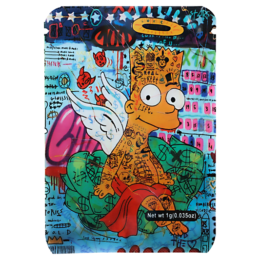 1g Exotic Mylar Bag - Runtz Bart Simpson (100 Count)