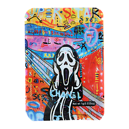 1g Exotic Mylar Bag - Runtz Chanel Death (100 Count)