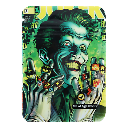 1g Exotic Mylar Bag - Runtz Batman Joker (100 Count)