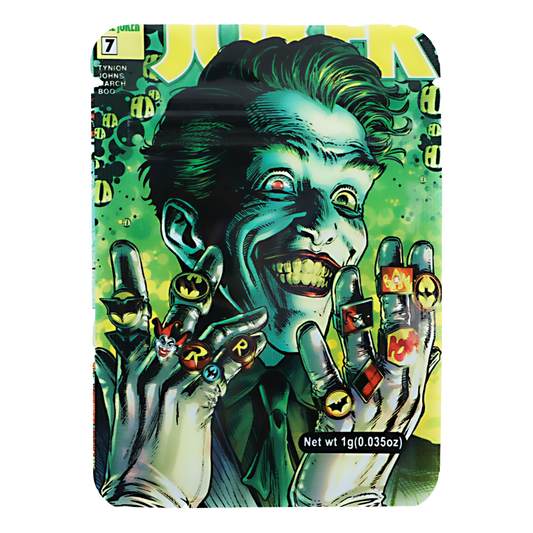 1g Exotic Mylar Bag - Runtz Batman Joker (100 Count)