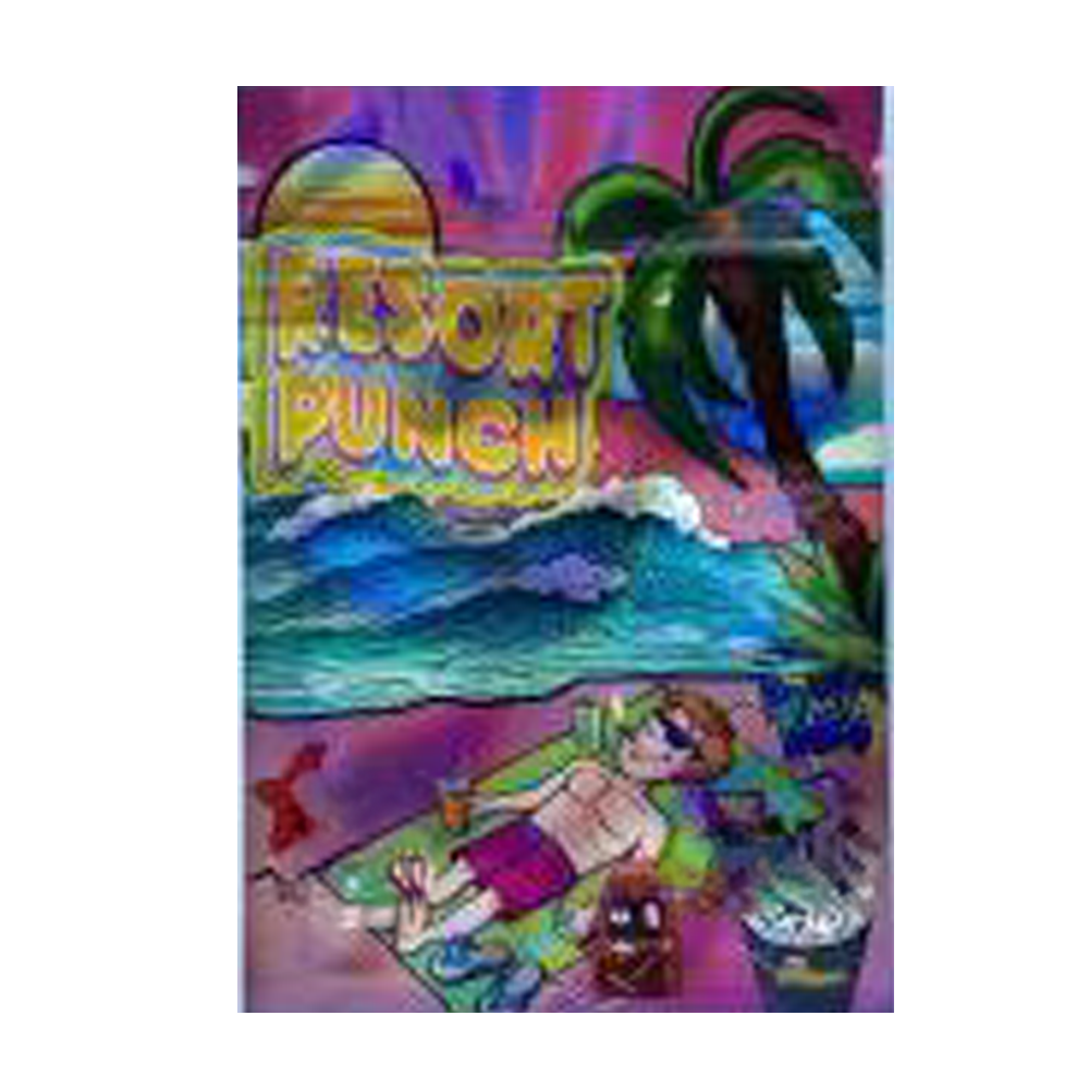 1g Exotic Mylar Bag - Resort Punch (100 Count)