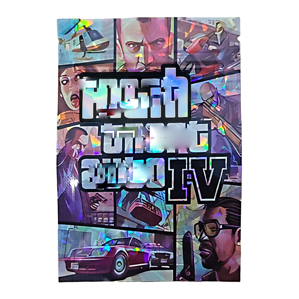 1g Exotic Mylar Bag - Grand Theft Auto IV (100 Count)