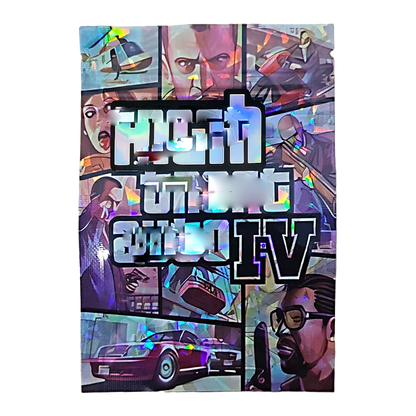 1g Exotic Mylar Bag - Grand Theft Auto IV (100 Count)