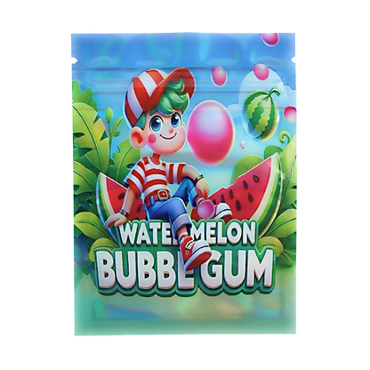 1g Exotic Mylar Bag - Watermelon Bubble Gum (100 Count)