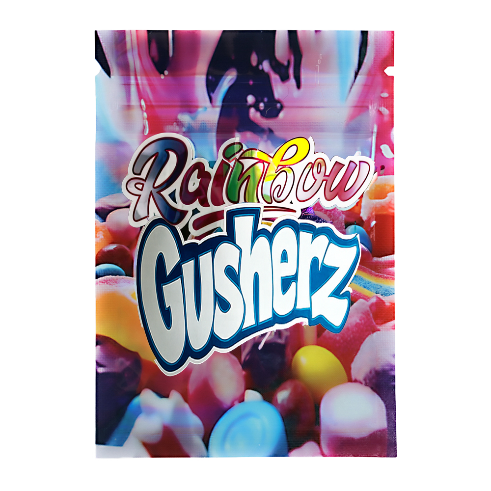 1g Exotic Mylar Bag - Rainbow Gushers (100 Count)