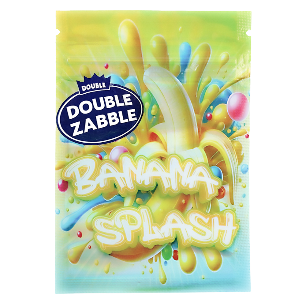 1g Exotic Mylar Bag - Dubble Bubble Banana Splash (100 Count)