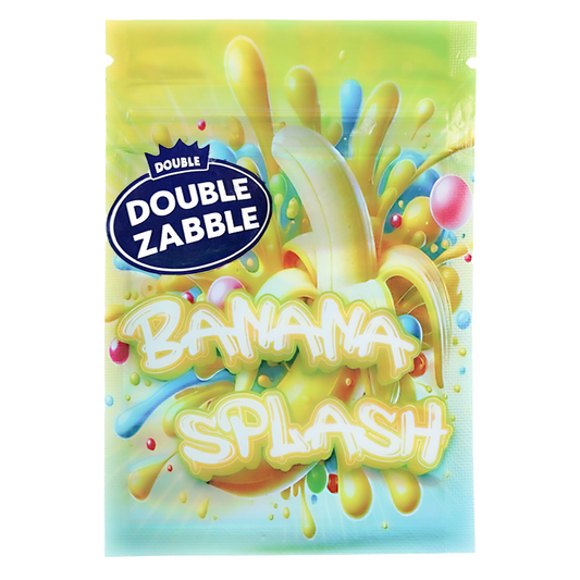 1g Exotic Mylar Bag - Dubble Bubble Banana Splash (100 Count)