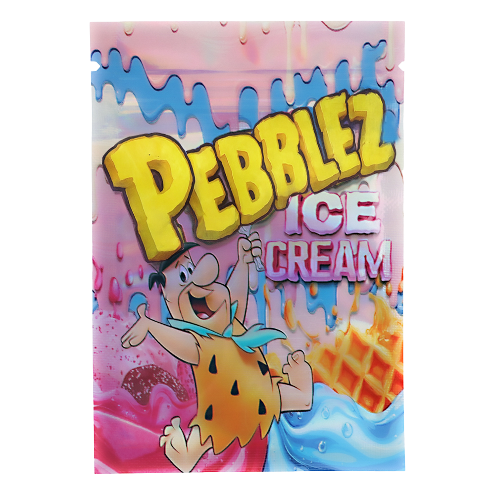 1g Exotic Mylar Bag - Pebbles Ice Cream (100 Count)