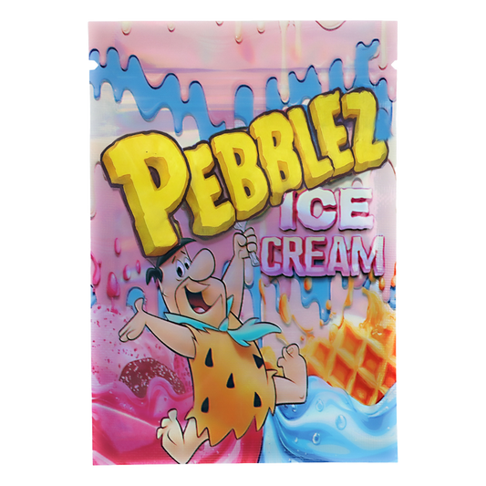 1g Exotic Mylar Bag - Pebbles Ice Cream (100 Count)