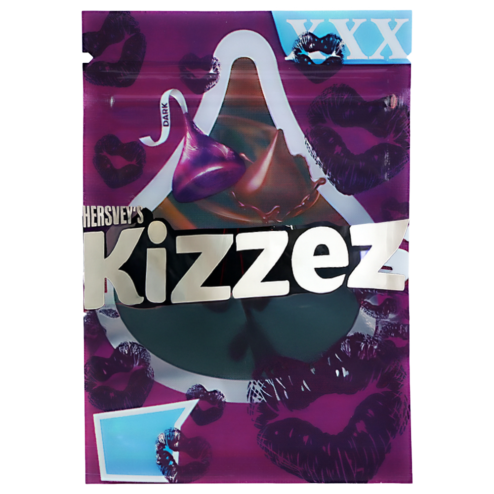 1g Exotic Mylar Bag - Kisses Weedables (100 Count)