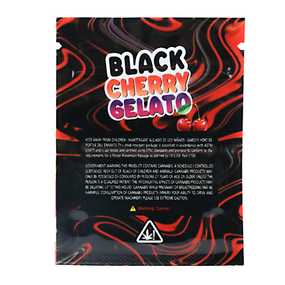 1g Exotic Mylar Bag - Black Cherry Gelato (100 Count)