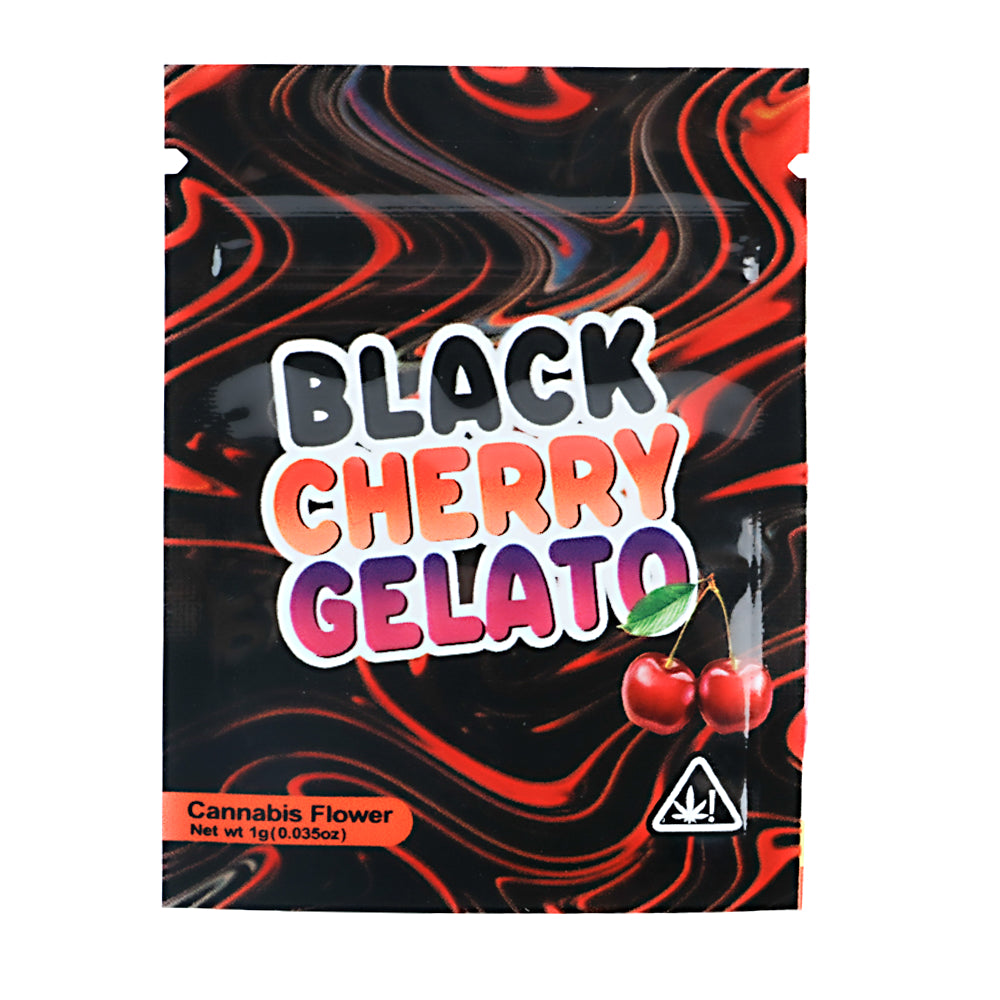 1g Exotic Mylar Bag - Black Cherry Gelato (100 Count)