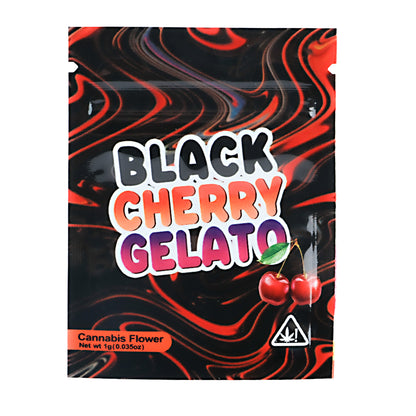 1g Exotic Mylar Bag - Black Cherry Gelato (100 Count)