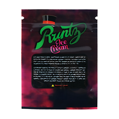 1g Exotic Mylar Bag - Runtz Ice Cream (100 Count)
