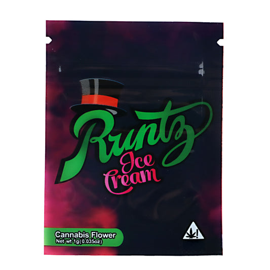 1g Exotic Mylar Bag - Runtz Ice Cream (100 Count)