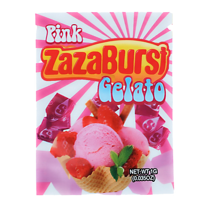 1g Exotic Mylar Bag - Pink Starburst Gelato (100 Count)