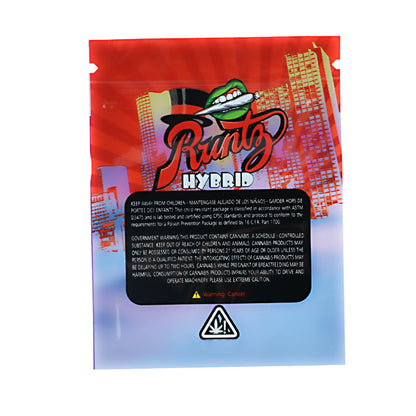 1g Exotic Mylar Bag - Runtz Hybrid (100 Count)