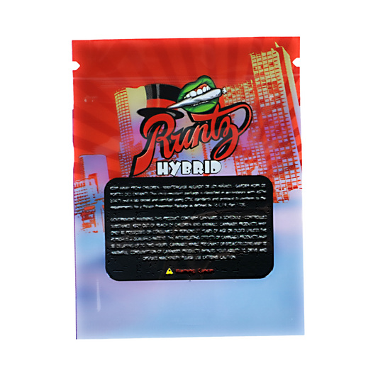 1g Exotic Mylar Bag - Runtz Hybrid (100 Count)