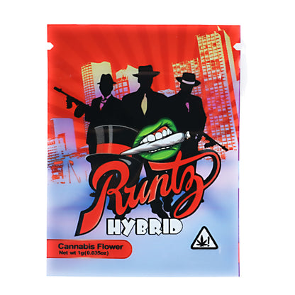 1g Exotic Mylar Bag - Runtz Hybrid (100 Count)
