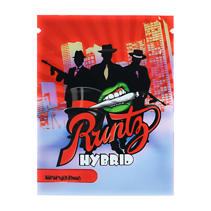 1g Exotic Mylar Bag - Runtz Hybrid (100 Count)