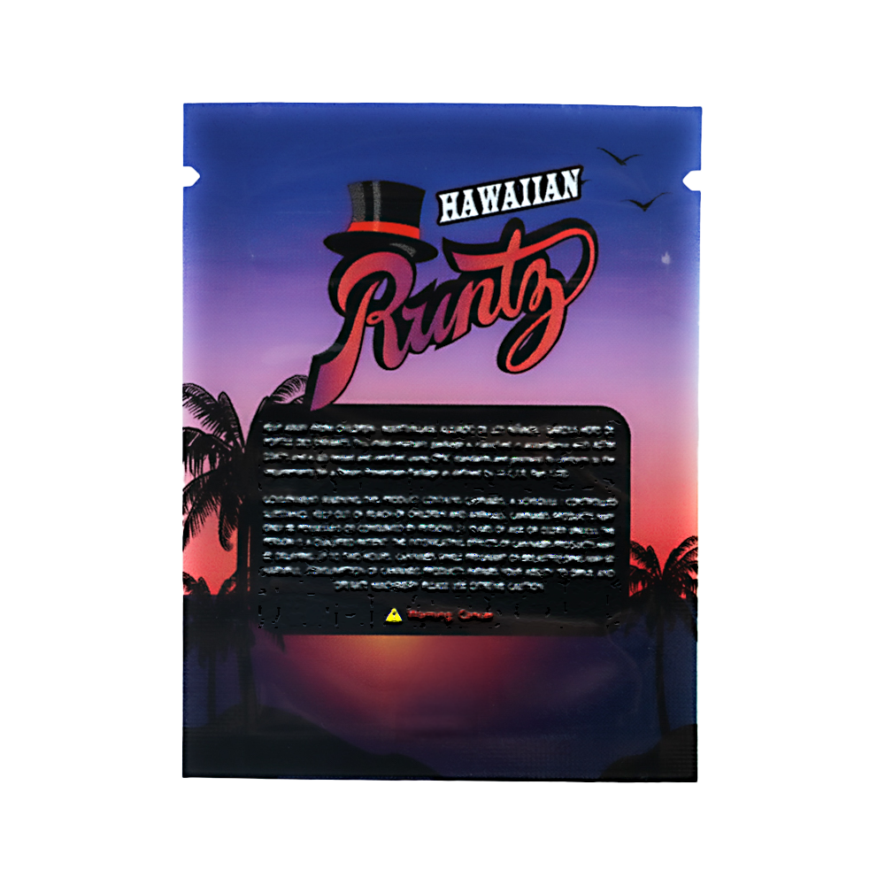 1g Exotic Mylar Bag - Hawaiian Runtz (100 Count)