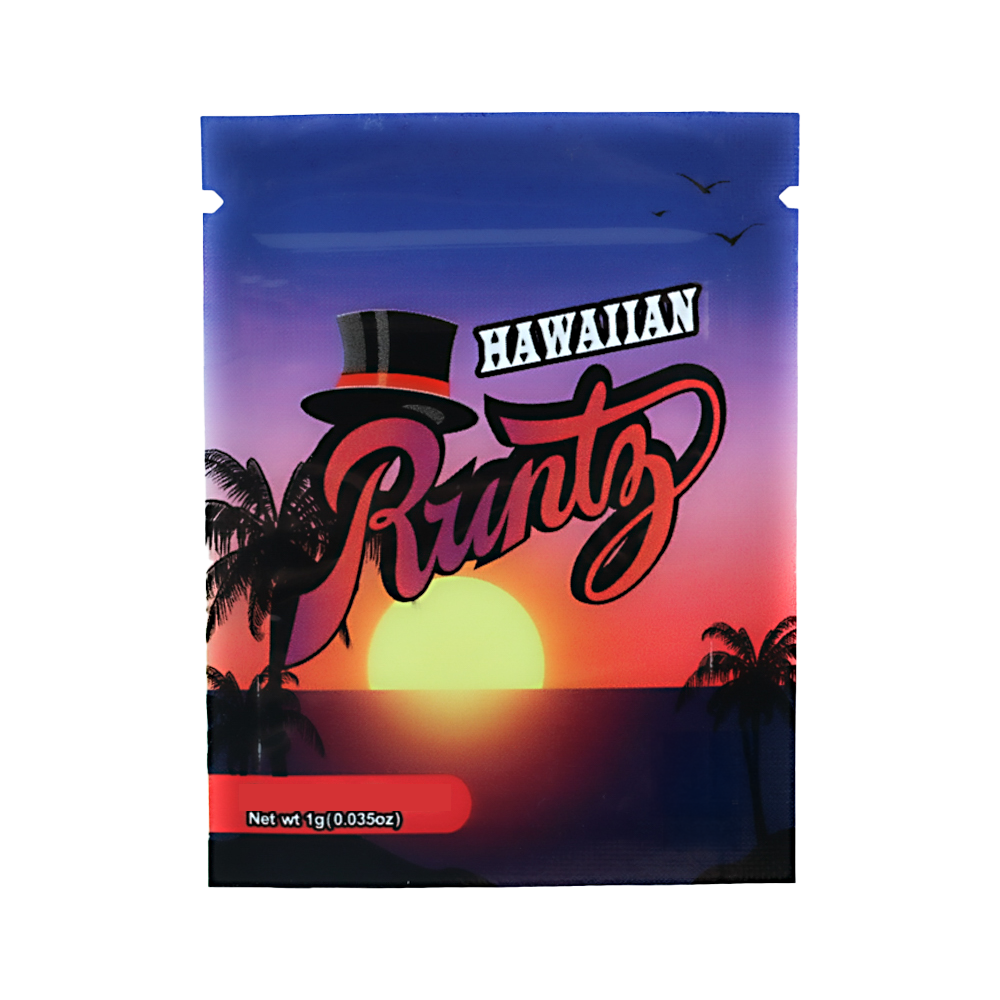 1g Exotic Mylar Bag - Hawaiian Runtz (100 Count)
