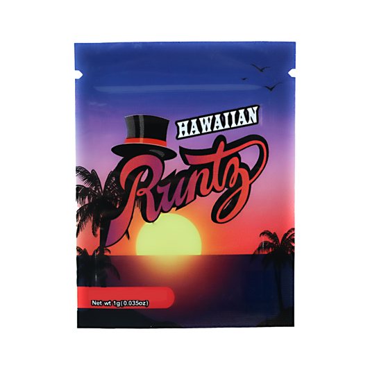 1g Exotic Mylar Bag - Hawaiian Runtz (100 Count)