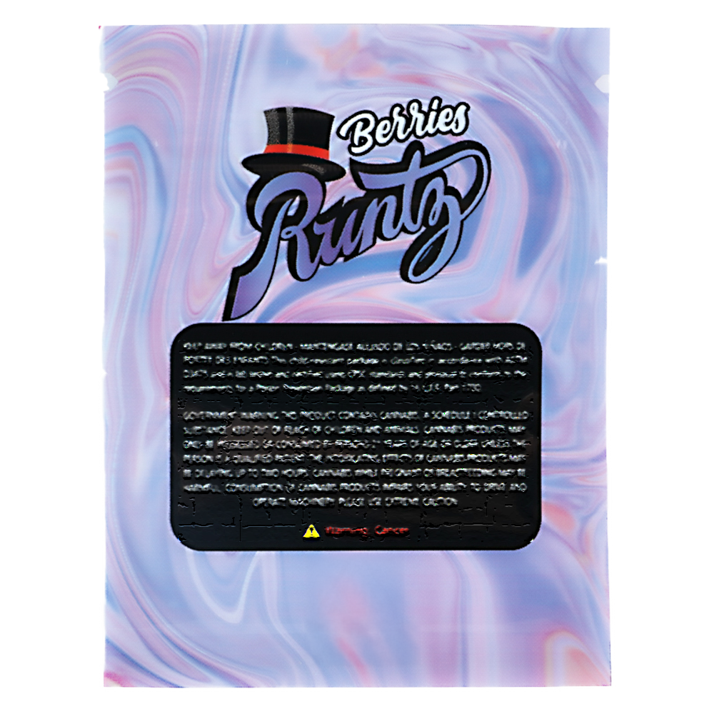 1g Exotic Mylar Bag - Berries Runtz (100 Count)