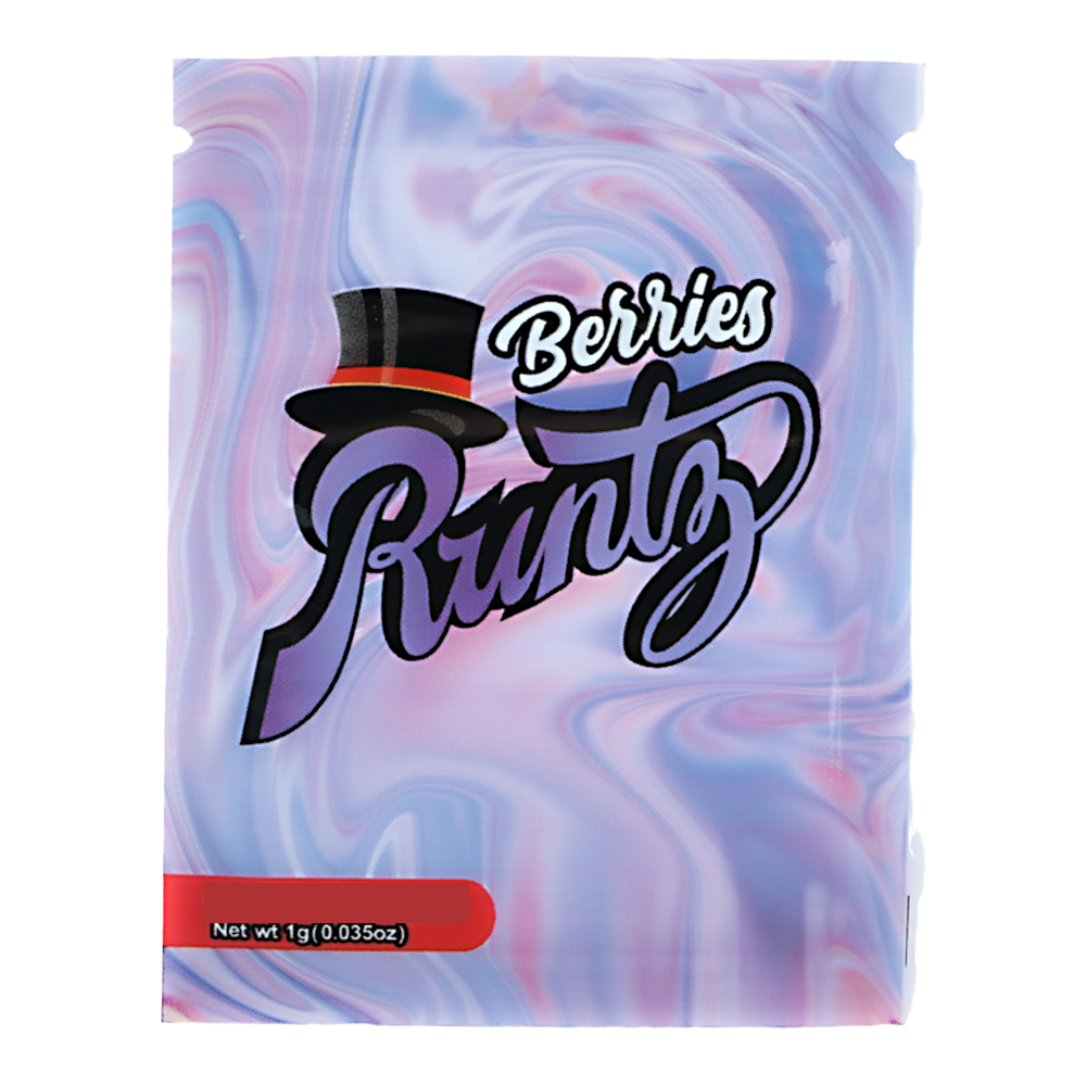 1g Exotic Mylar Bag - Berries Runtz (100 Count)