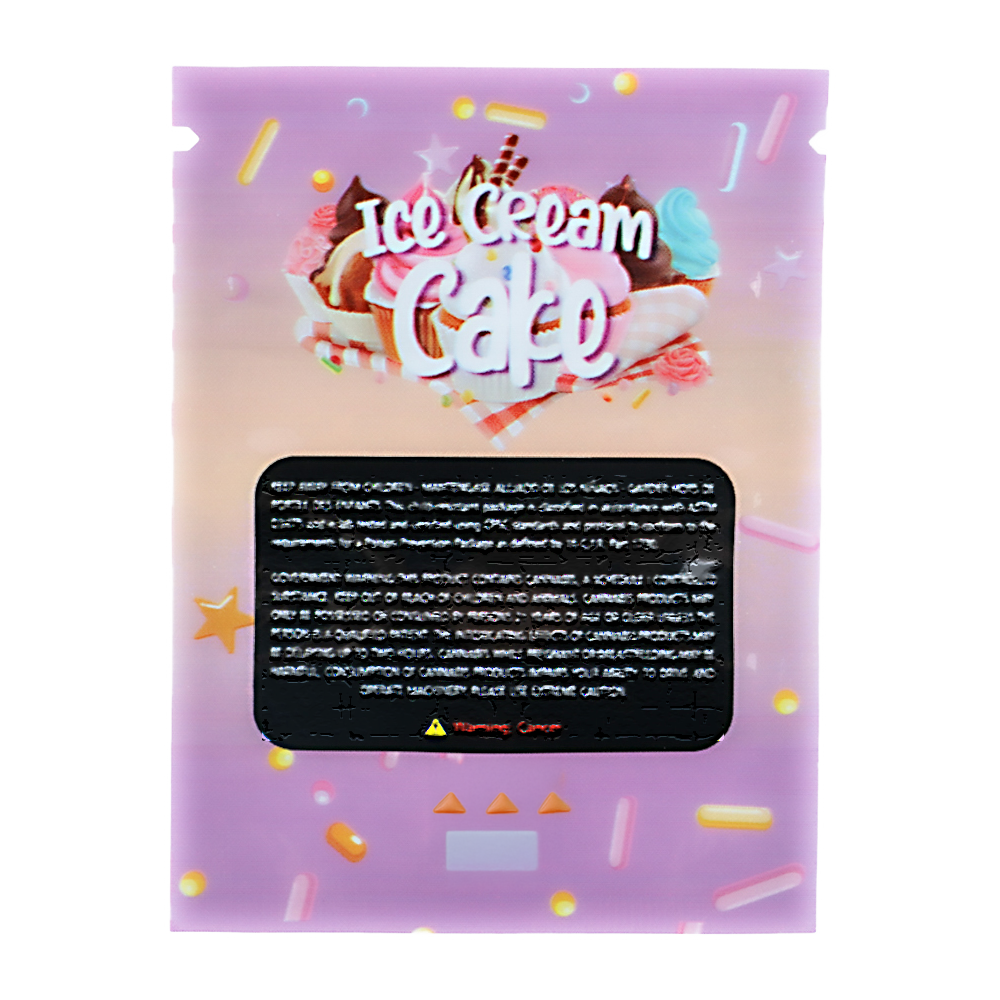 1g Exotic Mylar Bag - Ice Cream Cake (100 Count)